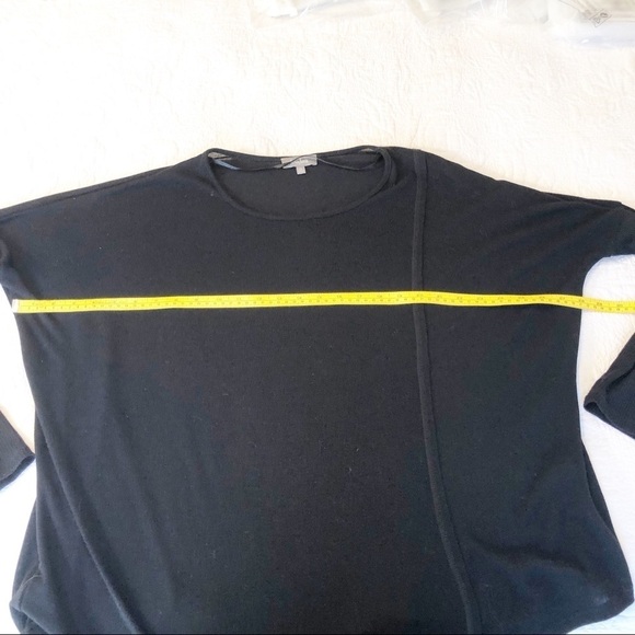 Neiman Marcus Asymmetrical Oversized Black Top - S - Picture 9 of 9